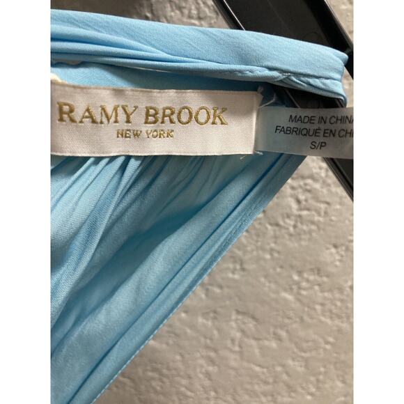 Ramy Brook Audrey Sleeveless Midi Dress, Misty Blue Women Small *irregular - Picture 6 of 9